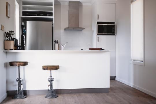 Fully-equipped kitchen for the cook or the chef